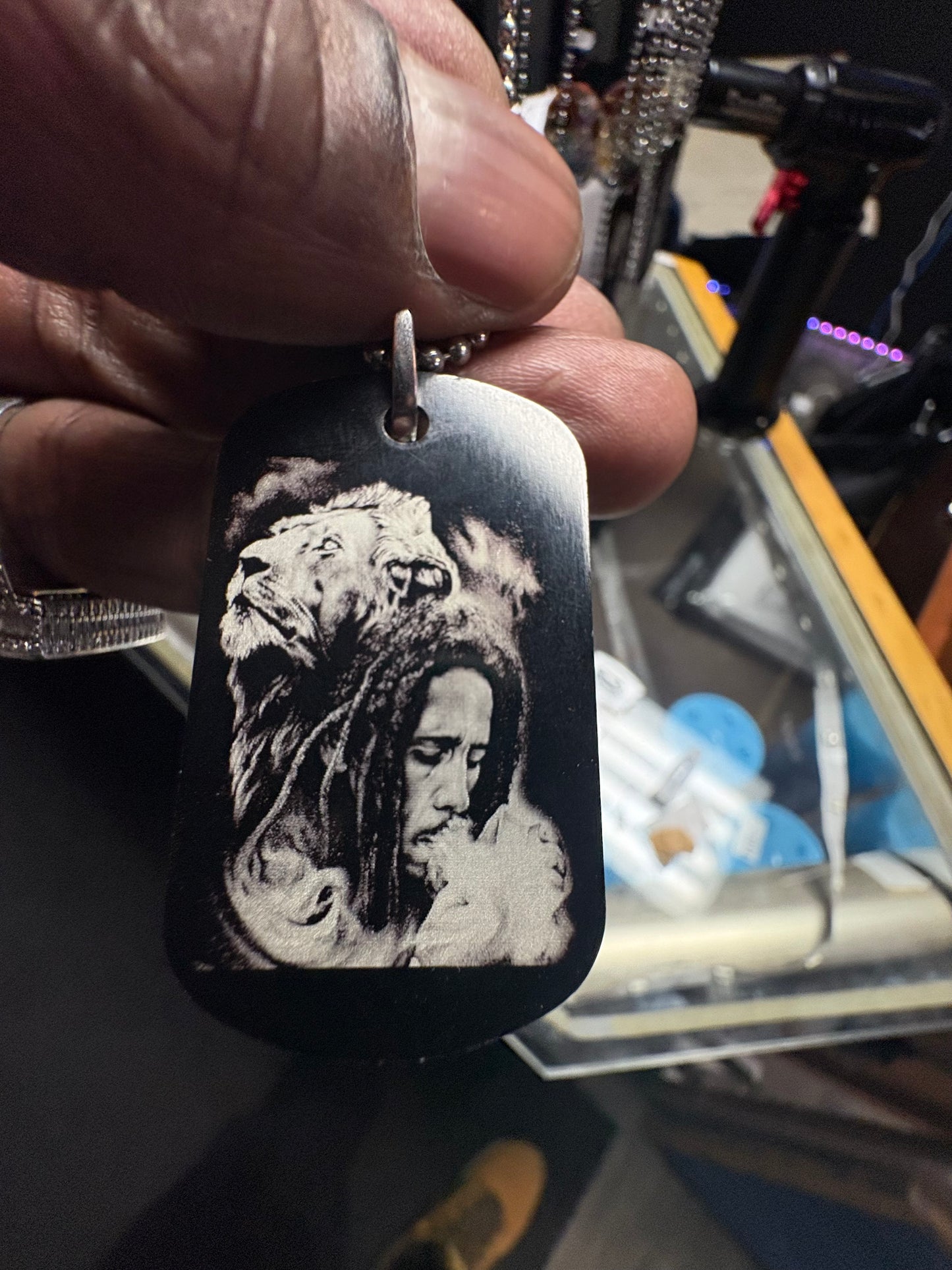 Custom dog tag