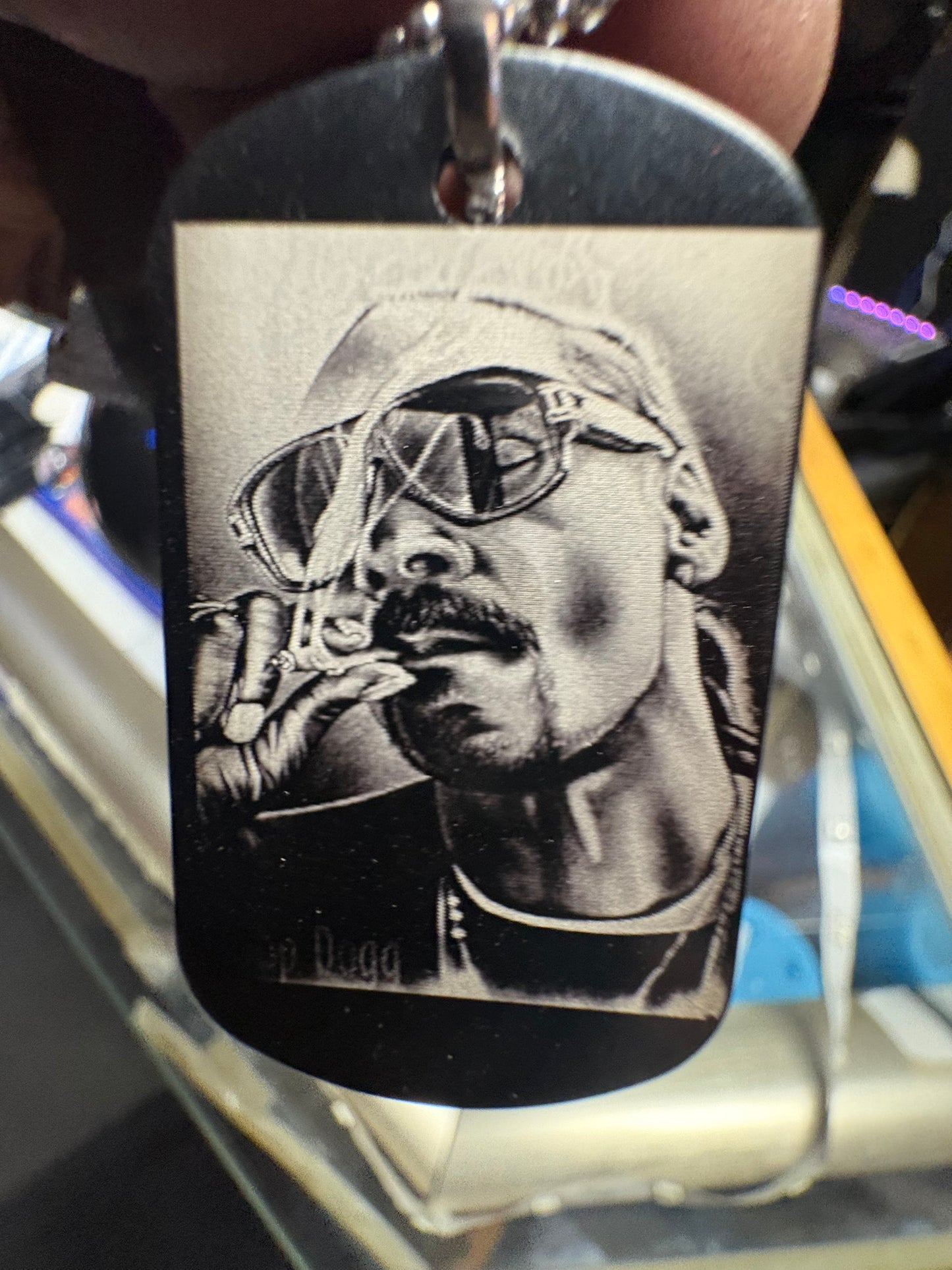 Custom dog tag