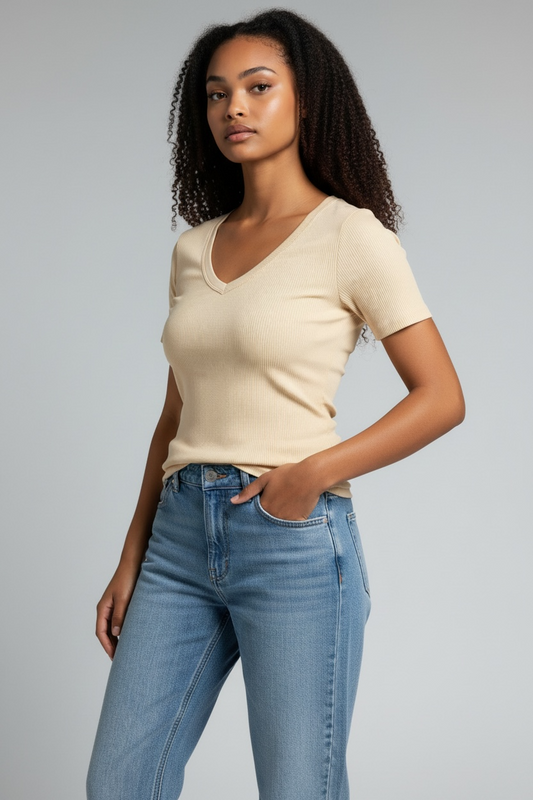 PINKY V-NECK T